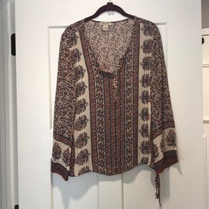 Lucky Brand Boho Top
